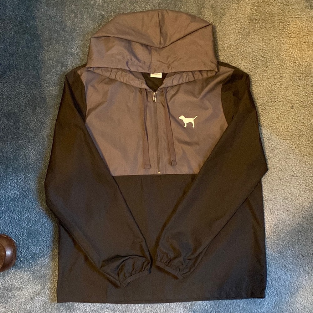 Victoria’s Secret Pink Raincoat with hood - XS